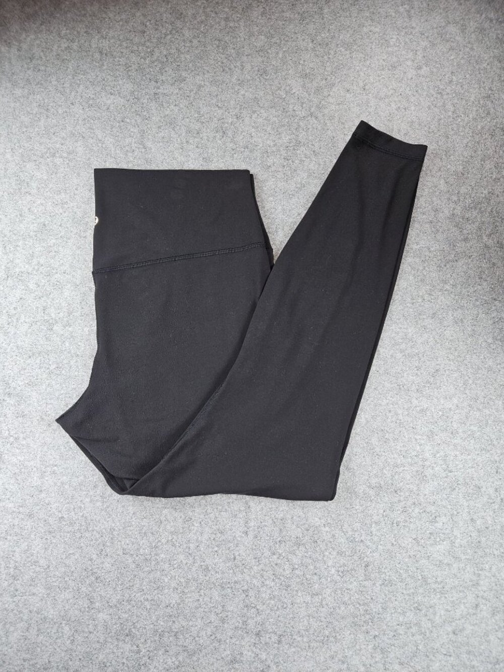 LULULEMON Black High-Rise Tall Leggings Size 18 Inseam 31" 